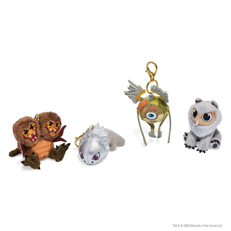Kidrobot: D&D Plus Keychain - Snowy Owlbear Toys & Plushes kidrobot   