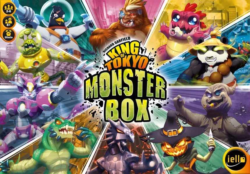 King Of Tokyo: Monster Box Board Games IELLO   