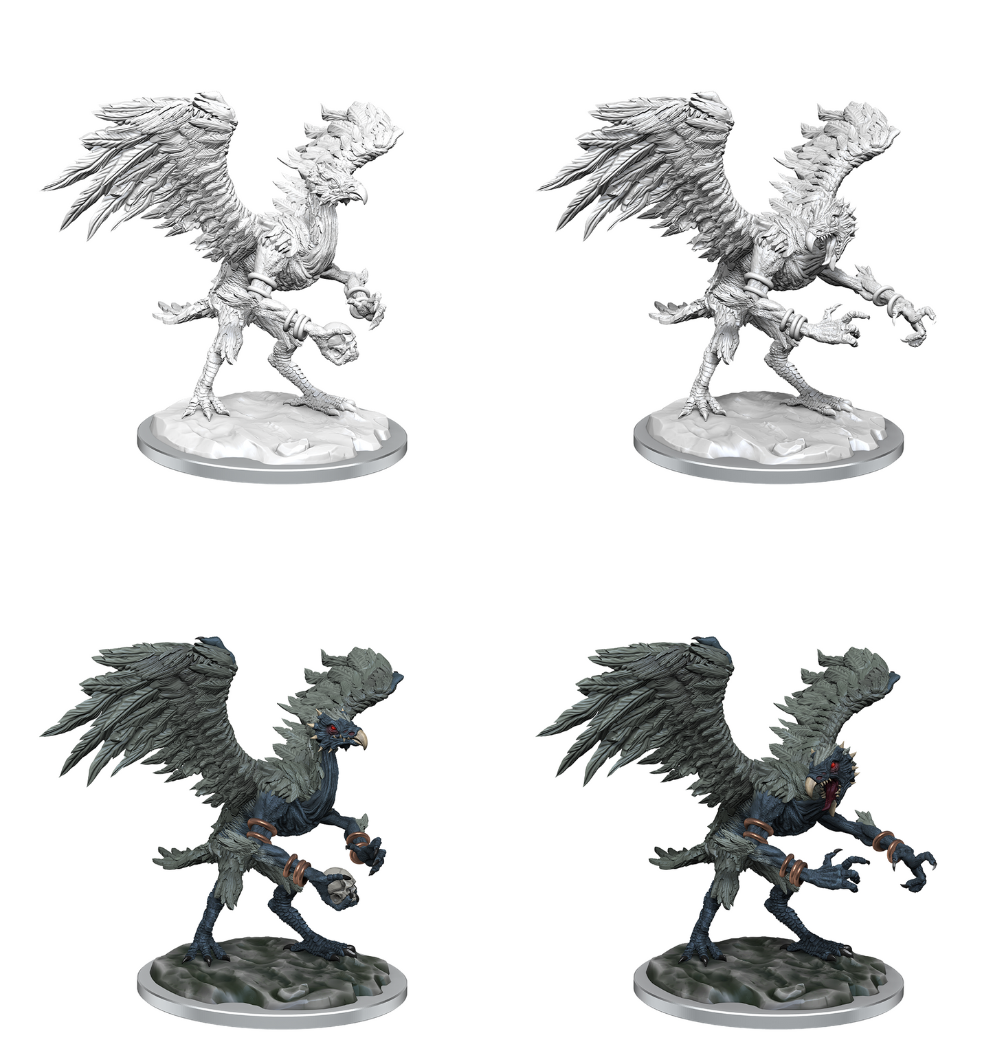 D&D Frameworks: W2 Vrock RPG Miniatures WizKids   
