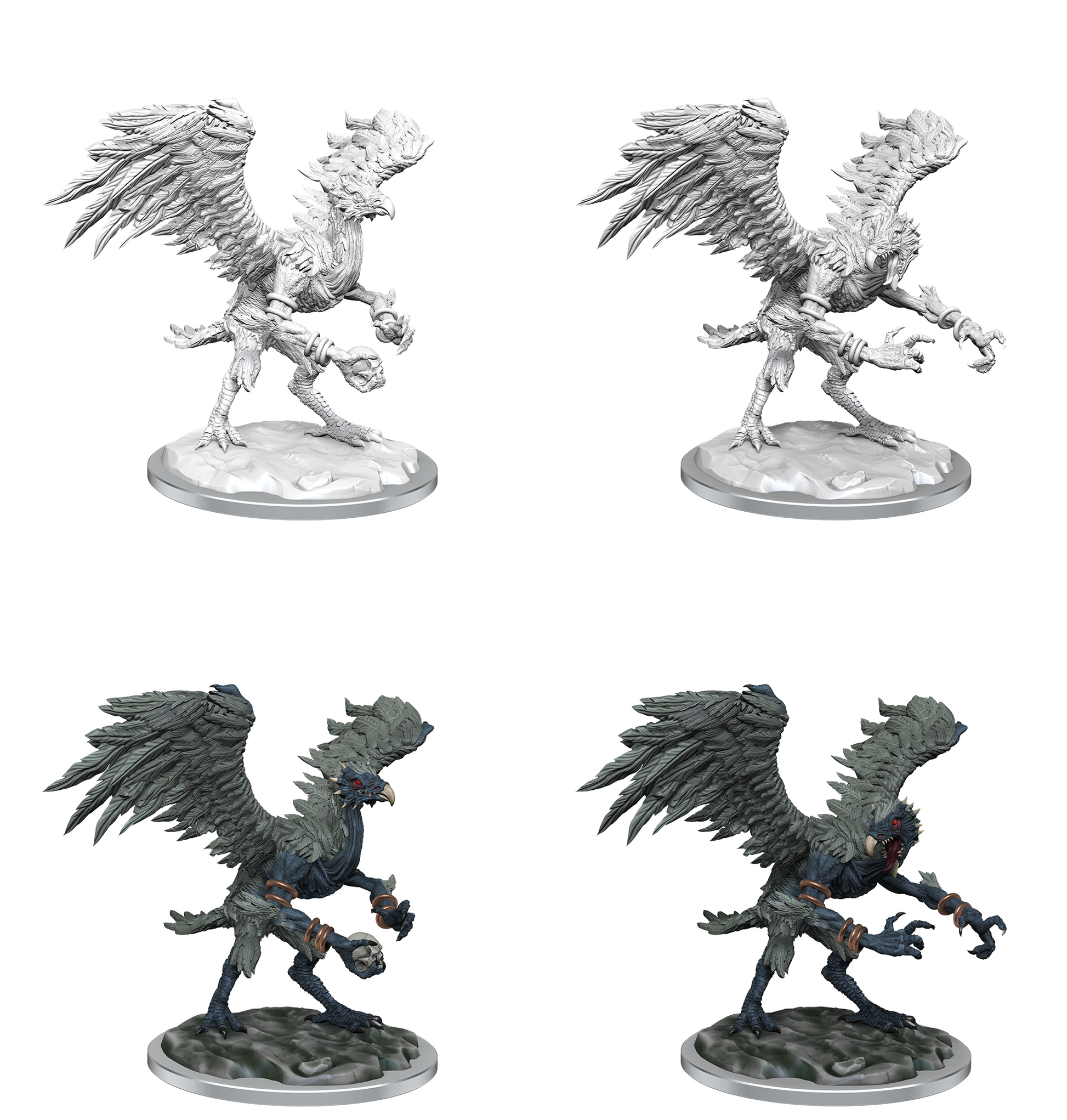 D&D Frameworks: W2 Vrock RPG Miniatures WizKids   