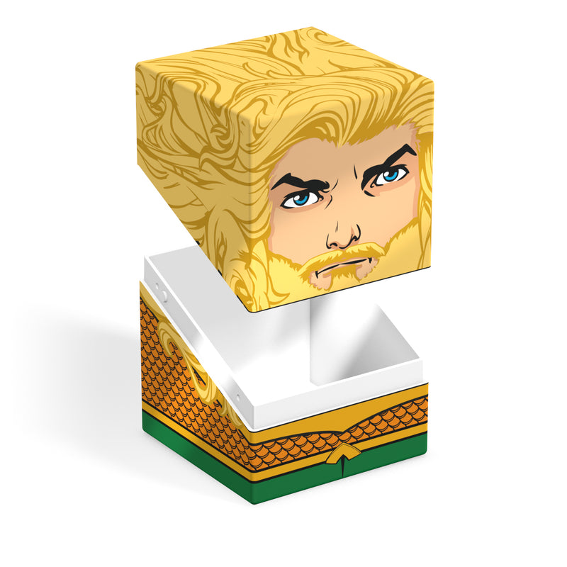 Ultimate Guard: Squaroes 100+ - "Aquaman" DC Justice League Deck Boxes & Storage Ultimate Guard