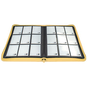 Ultra Pro: Pro Binder Vivid 9-Pocket Zippered Yellow Binders & Pages Ultra Pro