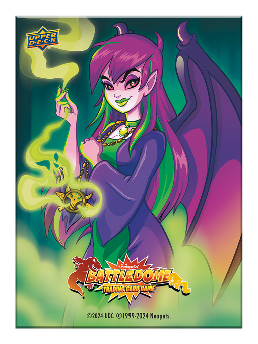 Neopets Battledome TCG: Matte Art Sleeves - "Jhudora" 65Ct Card Sleeves Upper Deck Entertainment