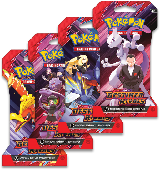 Pokémon Scarlet & Violet: Destined Rivals - Sleeved Booster Pack (Limit 12) Pokemon Sealed Pokémon