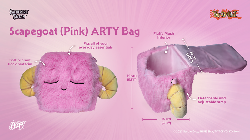 Gatherer's Tavern: ARTY Series Bag - "Scapegoat Pink" Yu-Gi-Oh! Deck Boxes & Storage Gatherer's Tavern