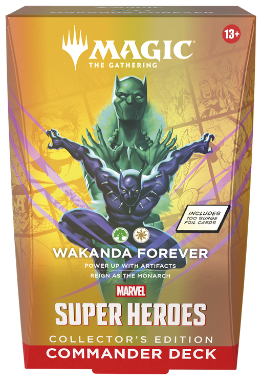 MTG Marvel Super Heroes - Commander Deck (Wakanda Forever) (Collector's Edition) MTG Sealed Magic: The Gathering