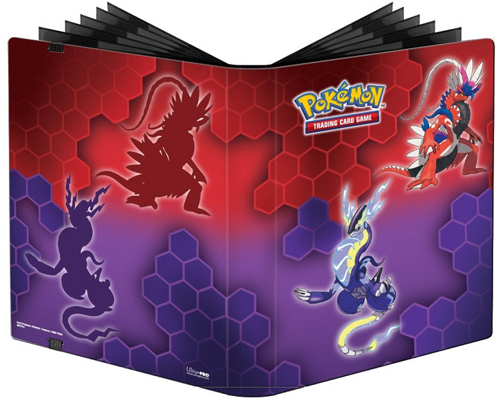 Ultra Pro: Pokémon 9-Pocket Pro Binder Koraidon/Miraidon Binders & Pages Ultra Pro