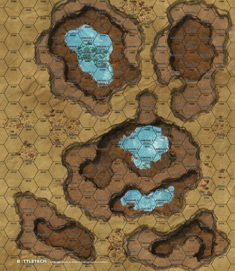 BattleTech: Map Pack - Savannahs BattleTech Catalyst Game Labs