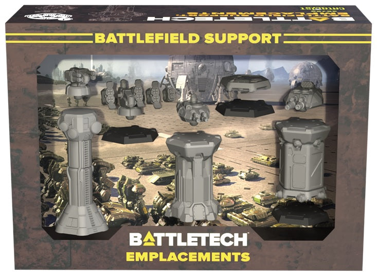 BattleTech: Battlefield Support ForcePack - Emplacements BattleTech Catalyst Game Labs