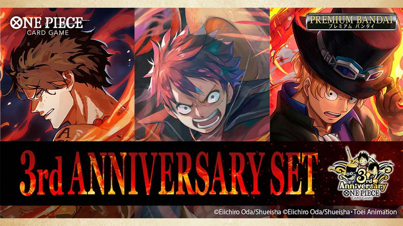 One Piece: Japanese 3rd Anniversary Set (Limit 1) One Piece Sealed Bandai