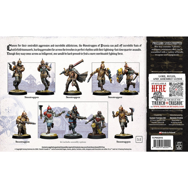 Trench Crusade - Prussian Stosstruppen Trench Crusade Archon Studio
