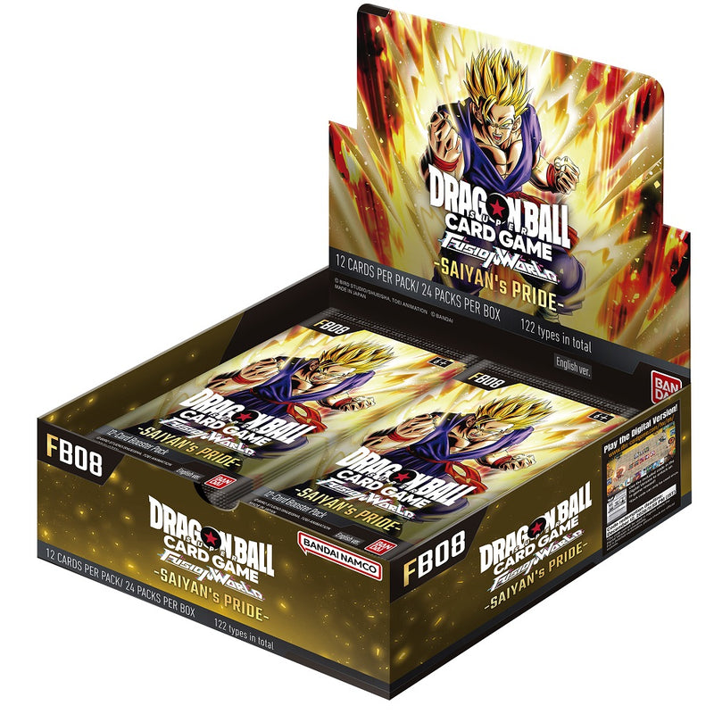 Dragon Ball Super Fusion World: Saiyan's Pride [FB08] - Booster Box Dragon Ball Super Sealed Dragon Ball Super