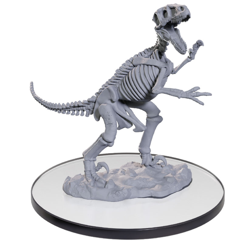 WizKids Deep Cuts Unpainted Miniatures: W26 Skeletal Raptor Unpainted Miniatures WizKids