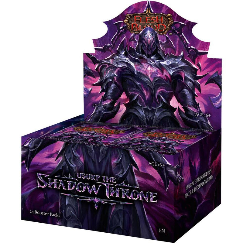 Flesh and Blood: Usurp the Shadow Throne - Booster Box (Release Date: September 25) Flesh And Blood Sealed Flesh And Blood