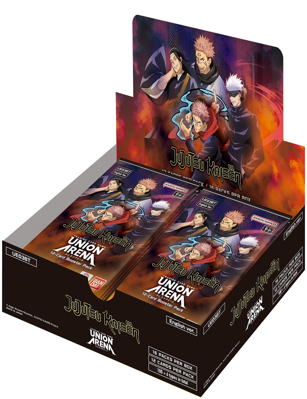 Union Arena: Jujutsu Kaisen - English Booster Box (Release Date: November 22) Union Arena Sealed Bandai   