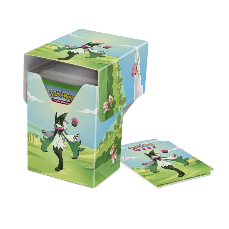 Ultra Pro: Deck Box 75+ - "Morning Meadows" Pokémon (Full View) Deck Boxes & Storage Ultra Pro