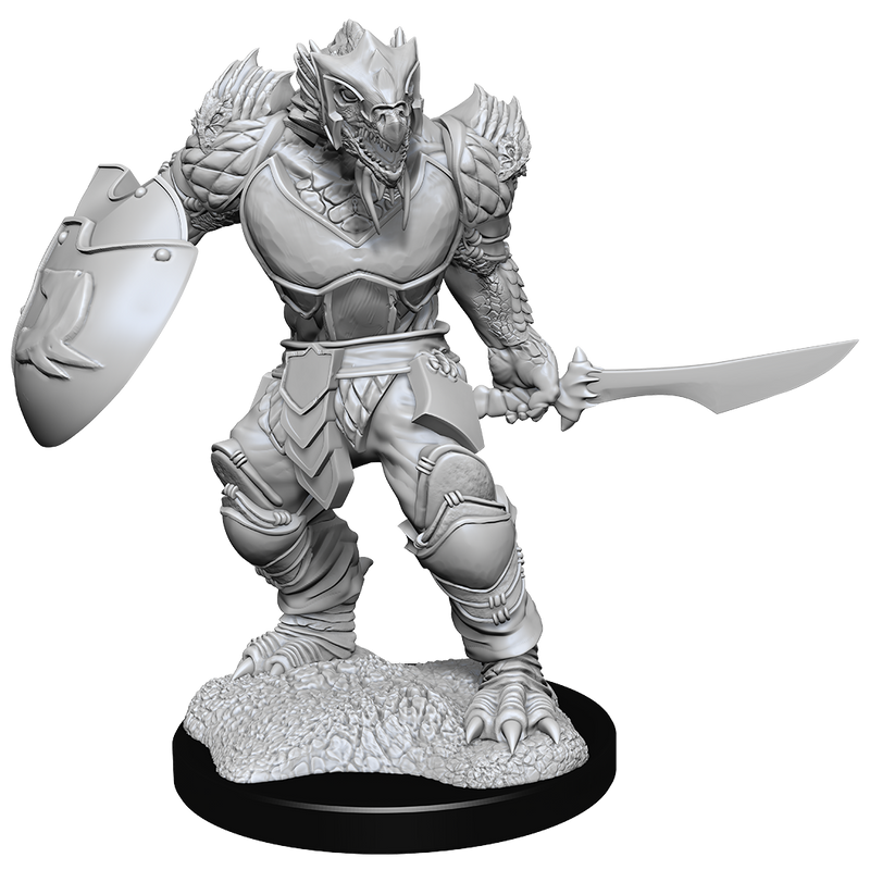D&D Nolzur’s Marvelous Miniatures: W15 Dragonborn Fighter (Male) RPG Miniatures WizKids