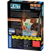 Exit: The Professor's Last Riddle (2023) Board Games Kosmos   