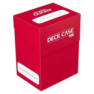 Ultimate Guard: Deck Case 80+ - Red Deck Boxes & Storage Ultimate Guard