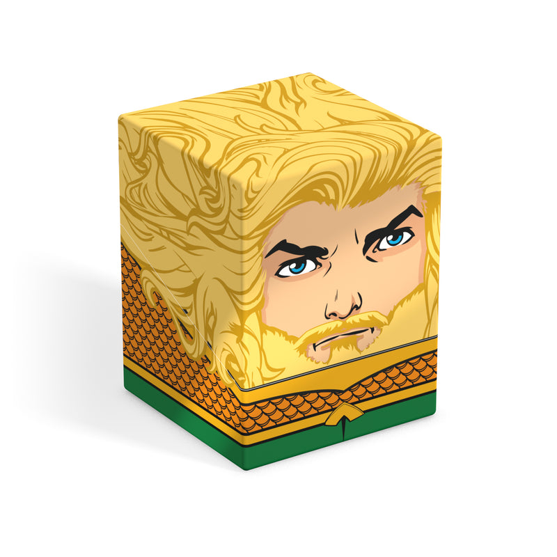 Ultimate Guard: Squaroes 100+ - "Aquaman" DC Justice League Deck Boxes & Storage Ultimate Guard