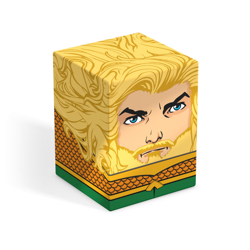 Ultimate Guard: Squaroes 100+ - "Aquaman" DC Justice League Deck Boxes & Storage Ultimate Guard