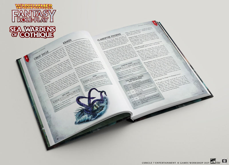 Warhammer Fantasy RPG: Sea Wardens of Cothique Collector's Edition Tabletop RPGs CUBICLE 7