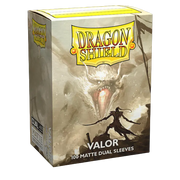 Dragon Shield: Dual Matte Sleeves - Valor 100Ct Card Sleeves Dragon Shield