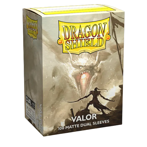 Dragon Shield: Dual Matte Sleeves - Valor 100Ct