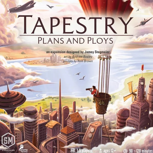 Tapestry: Plans & Ploys Expansion Board Games Stonemaier Games   