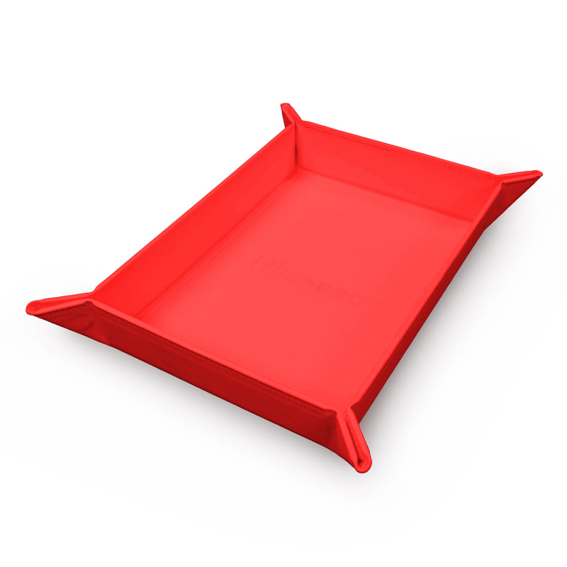 Ultra Pro: Magnetic Foldable Rectangle Dice Tray - Vivid Red Dice & Gaming Accessories Ultra Pro