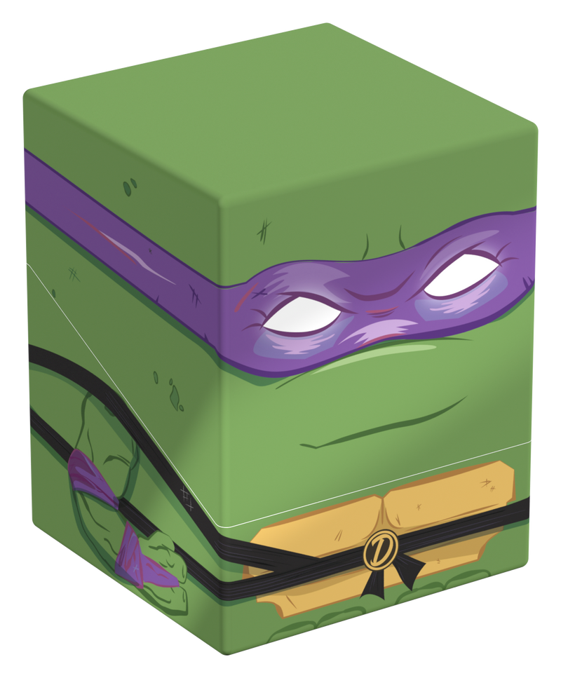 Ultimate Guard: Squaroes 100+ - "Action Mode Donatello" Paramount TMNT Deck Boxes & Storage Ultimate Guard