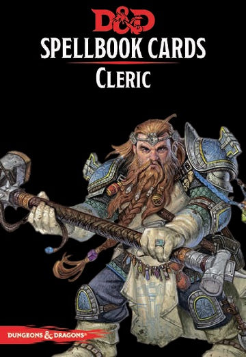 D&D Spellbook Cards: Cleric 2nd Edition