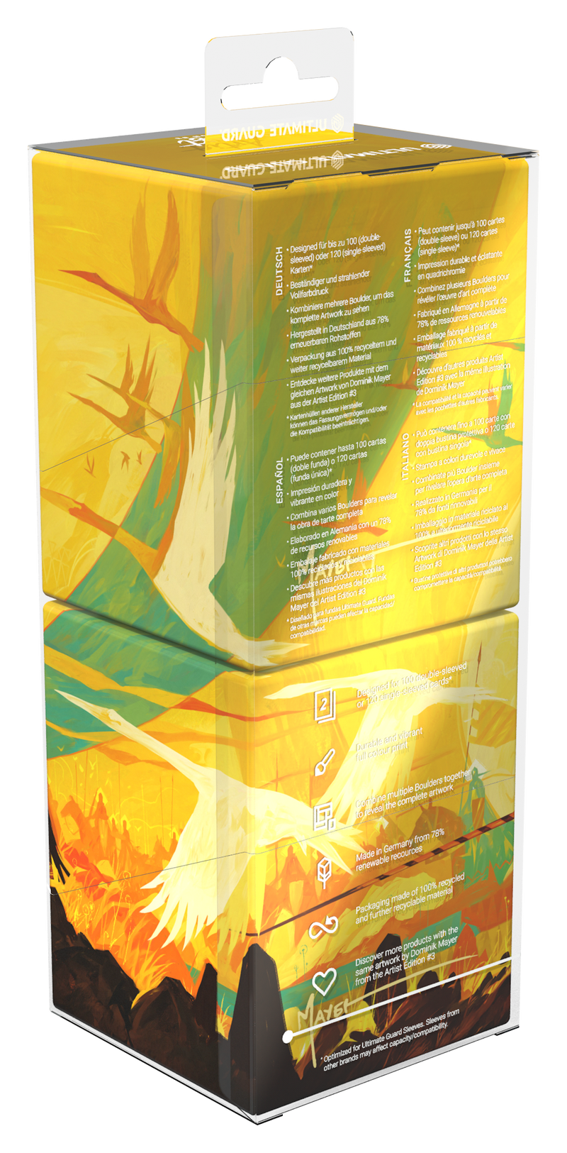 Ultimate Guard: RTE Boulder 100+ - "Dominik Mayer" Artist Edition v3 [2 Pack] Deck Boxes & Storage Ultimate Guard