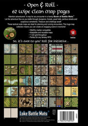 Giant Book Of Battle Mats (Revised) Tabletop RPGs Loke Mats