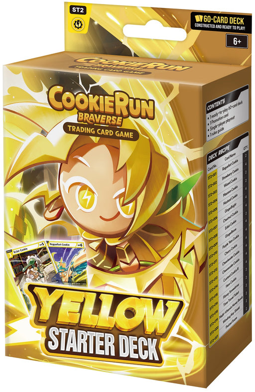 CookieRun Braverse TCG: Brave Beginning - Yellow Starter Deck [ST2] CookieRun TCG CookieRun TCG
