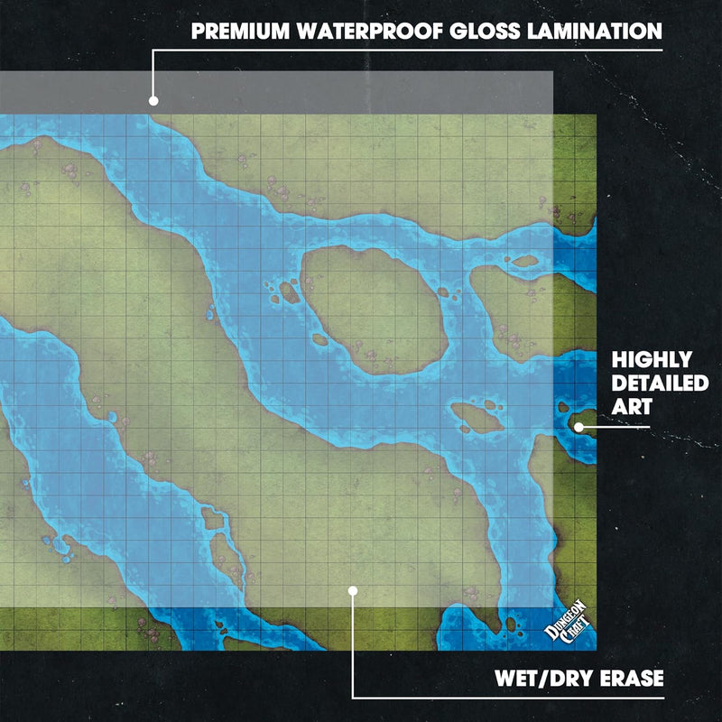 Dungeon Craft: Battlemaps - Grasslands Pack Tabletop RPGs 1985 Games