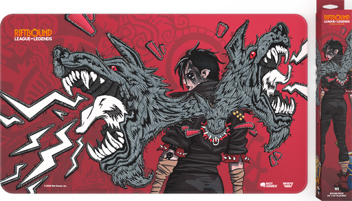 Riftbound: Stitched Playmat - "Piltover Enforcer Vi" Unleashed Playmats Riot Games