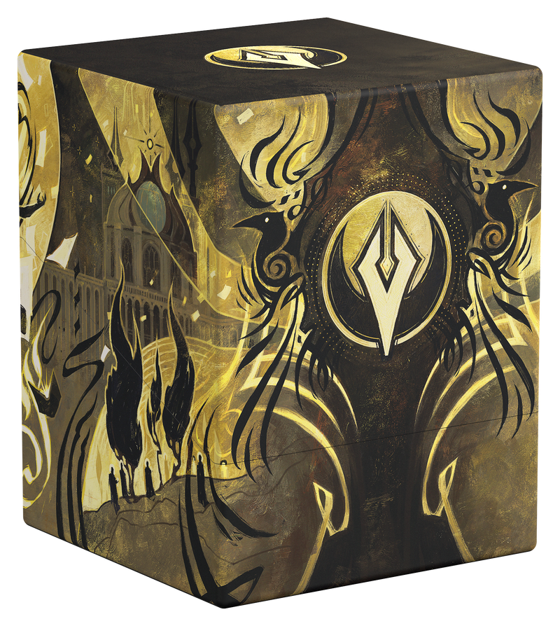 Ultimate Guard: Boulder 100+ - "Silverquill" MTG Secrets of Strixhaven Deck Boxes & Storage Ultimate Guard