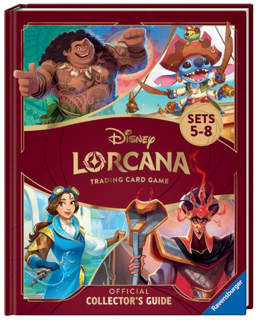 Disney Lorcana: Official Collector's Guide - Sets 5-8 Book Ravensburger