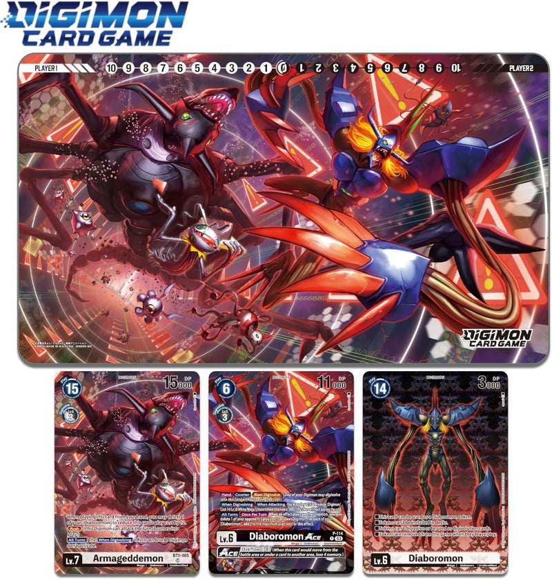 Digimon Tamer Goods Set: Diaboromon Digimon Sealed Bandai   