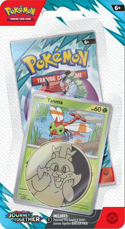 Pokémon Scarlet & Violet: Journey Together - Checklane Blister Pokemon Sealed Pokémon