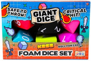 Jumbo Foam 6-Die Dice Set Toys & Plushes Kess Entertainment