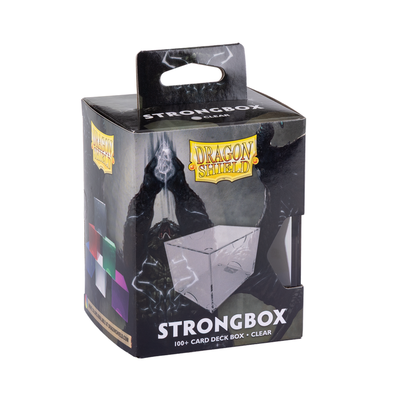 Dragon Shield: Strongbox 100+ - Clear Deck Boxes & Storage Dragon Shield