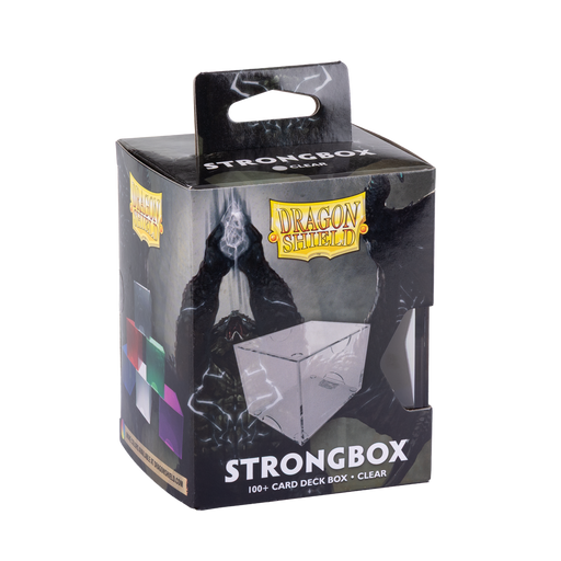 Dragon Shield: Strongbox 100+ - Clear Deck Boxes & Storage Dragon Shield