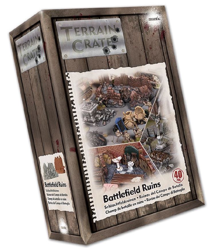 Terrain Crate: Battlefield Ruins Terrain Mantic Games   