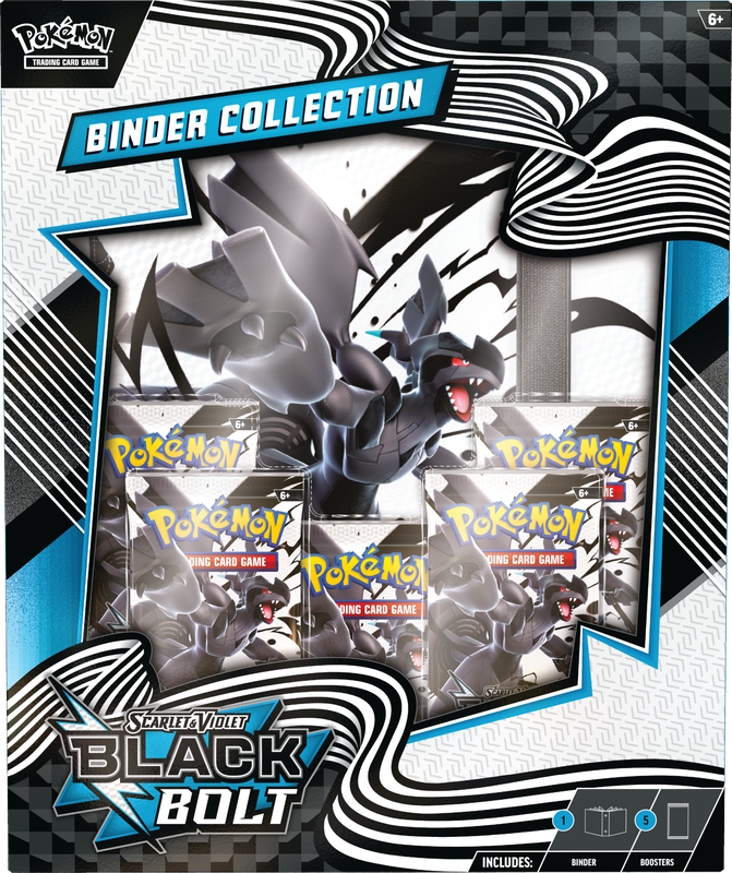 Pokémon Scarlet & Violet: Black Bolt - Binder Collection Pokemon Sealed Pokémon