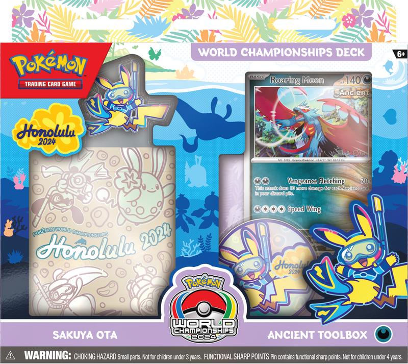 Pokémon 2024 World Championships Deck (Ancient Toolbox - Sakuya Ota) Pokemon Sealed Pokémon