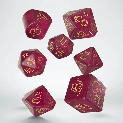 Q-Workshop: Puffy - Llama 7-Die Set Dice & Gaming Accessories Q Workshop