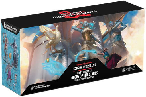 D&D Icons of the Realms: Bigby Presents Glory of the Giants Limited Edition Boxed Set RPG Miniatures WizKids   