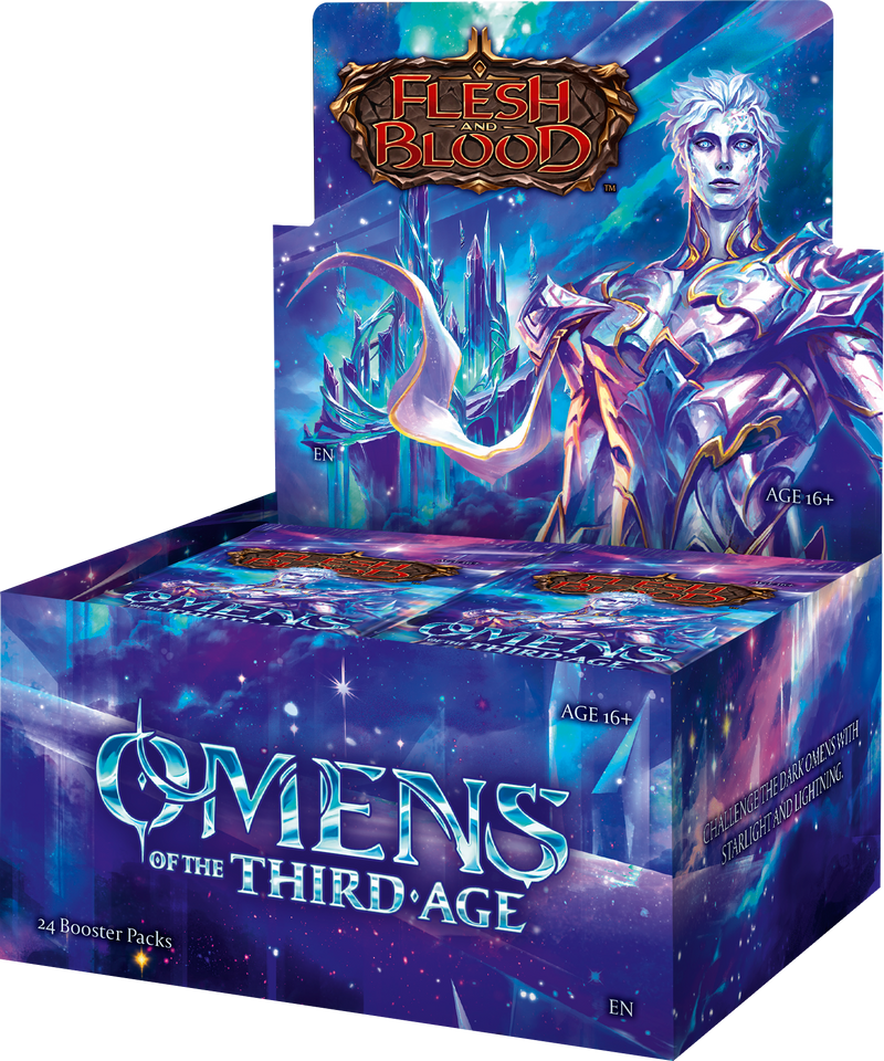 Flesh and Blood: Omens of the Third Age - Booster Box (Release Date: June 5) (Limit 4) Flesh And Blood Sealed Flesh And Blood